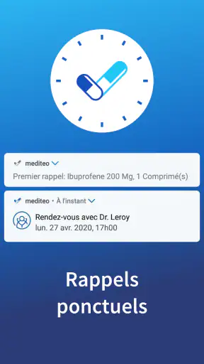 mediteo rappels de médicaments screenshot