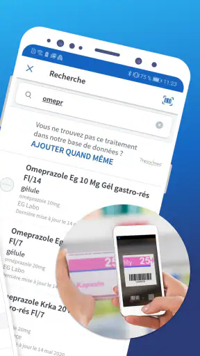 mediteo rappels de médicaments screenshot