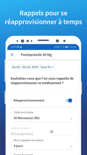 mediteo rappels de médicaments screenshot