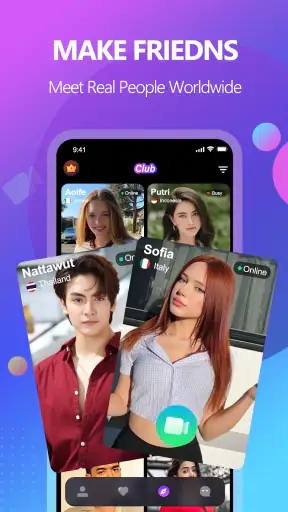 Meego - Appel vidéo, Live Chat screenshot