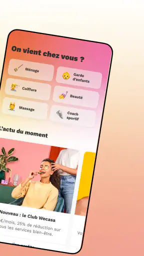 Ménage et bien-être - Wecasa screenshot