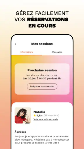 Ménage et bien-être - Wecasa screenshot