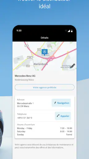 Mercedes-Benz Service screenshot