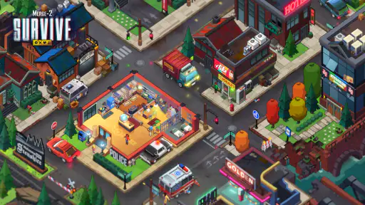 Merge 2 Survive: Zombie Game screenshot