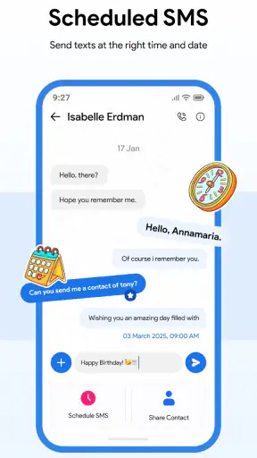 Messages : SMS screenshot