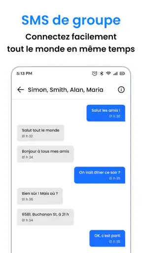 Messenger : Messages, SMS screenshot