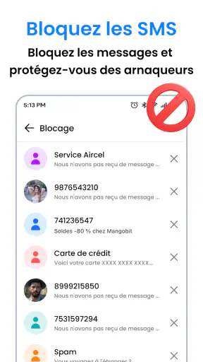 Messenger : Messages, SMS screenshot