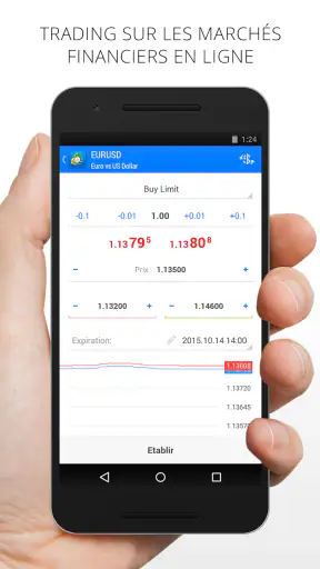 MetaTrader 4. Tradez le Forex screenshot