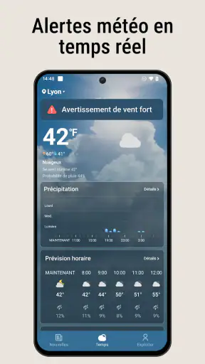 Météo locale et nouvelles screenshot