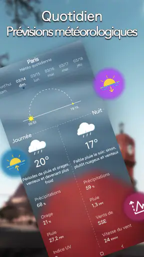 Météo locale：Prévisions météo screenshot
