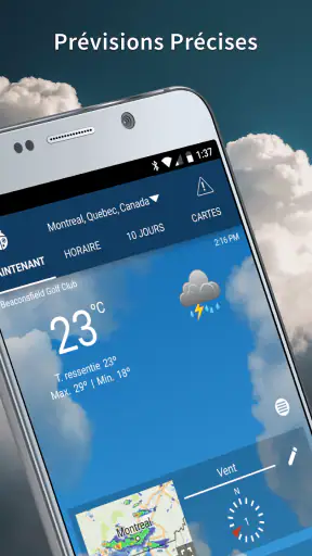 Météo par WeatherBug screenshot