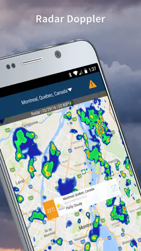 Météo par WeatherBug screenshot