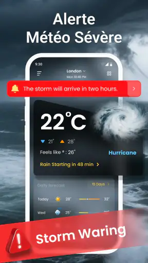 Météo - Radar en direct screenshot