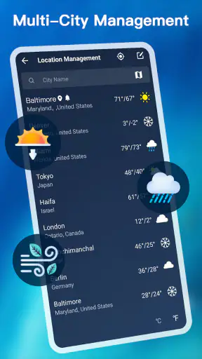 Météo - temps la plus précise screenshot