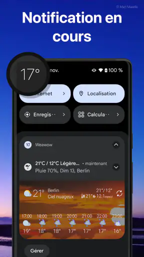 Météo & Widget - Weawow screenshot