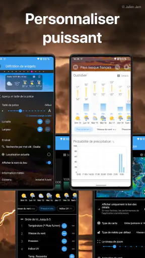 Météo & Widget - Weawow screenshot
