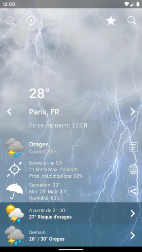 Météo XL PRO France screenshot