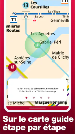 Métro de Paris et Itinéraires screenshot