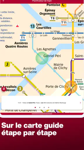 Métro de Paris et Itinéraires screenshot