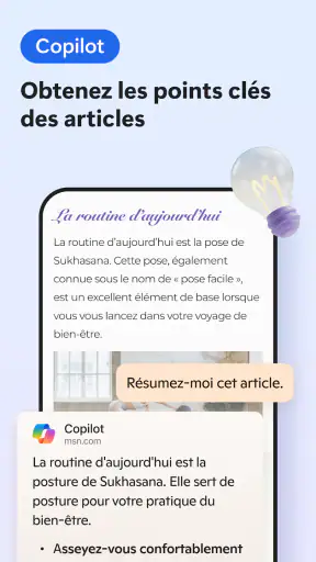 Microsoft Edge: navigateur IA screenshot