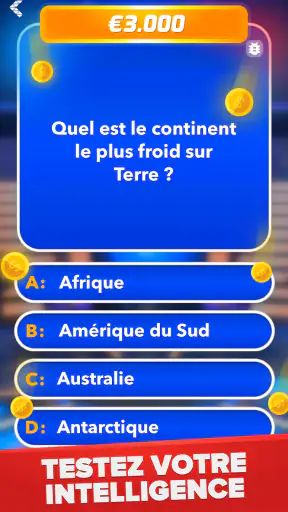 Millionnaire - Jeu de quiz screenshot