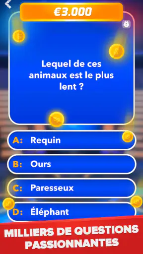 Millionnaire - Jeu de quiz screenshot