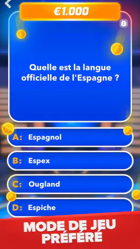 Millionnaire - Jeu de quiz screenshot