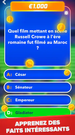 Millionnaire - Jeu de quiz screenshot
