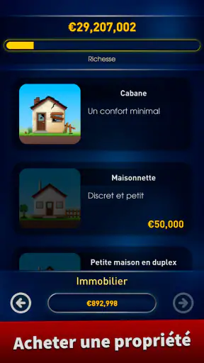 Millionnaire Quizz 2025 screenshot