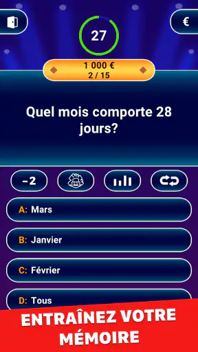 Millions 2025: Jeux de logique screenshot