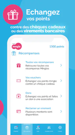 mingle respondi screenshot