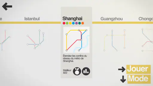 Mini Métro screenshot