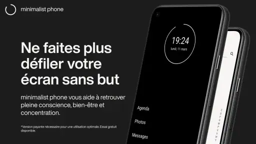 minimalist phone: Productivité screenshot