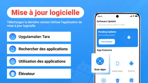 Mettre à jour le logiciel screenshot