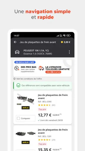 Mister Auto - Pièces auto screenshot
