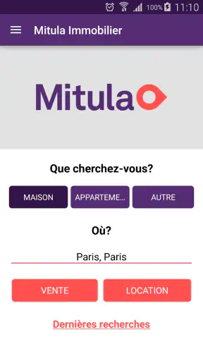 Mitula Immobilier screenshot