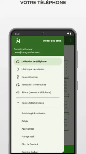 MMGuardian app pour les parent screenshot