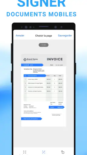 Mobile Scanner - Scanner PDF screenshot