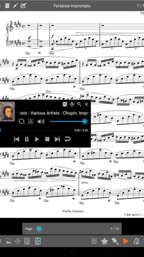 MobileSheets screenshot