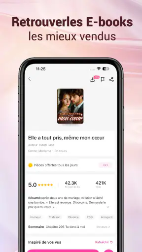 Mobilis: Livres et web-romans screenshot