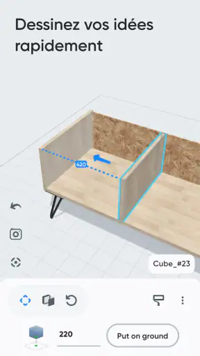 Moblo - Dessin de meuble en 3D screenshot