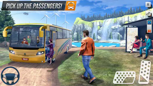 Modern Bus: Jeu De Parking screenshot