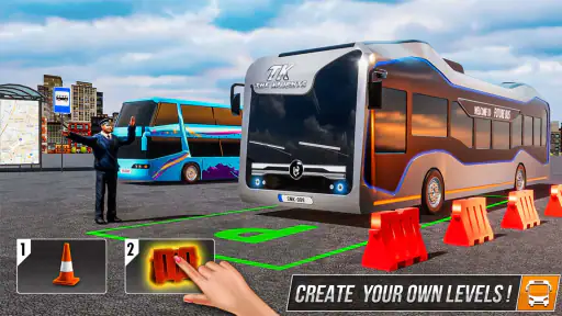 Modern Bus: Jeu De Parking screenshot