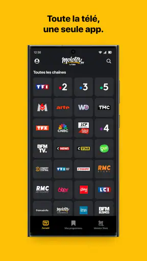 Molotov - TV en direct, replay screenshot