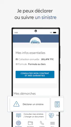 Mon Allianz mobile screenshot