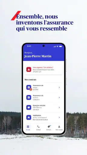 Mon AXA Assurance screenshot