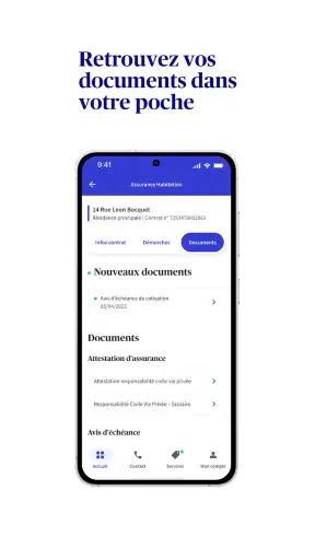 Mon AXA Assurance screenshot
