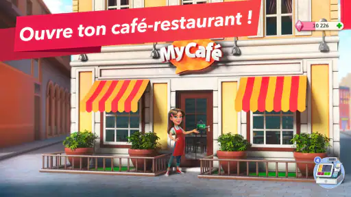 Mon café — jeu de restaurant screenshot