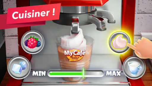 Mon café — jeu de restaurant screenshot
