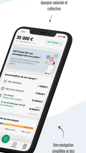 Mon Epargne Entreprise screenshot